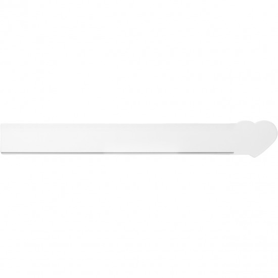 Rigla din plastic 30 cm in forma de inima Tait Rigla din plastic 30 cm in forma de inima Tait