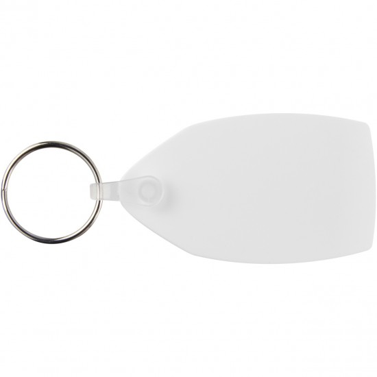 Breloc plastic reciclat  dreptunghiular Tait  Breloc plastic reciclat  dreptunghiular Tait