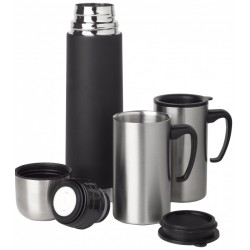 Termos cu 2  cani inox Gavin Termos cu 2  cani inox Gavin