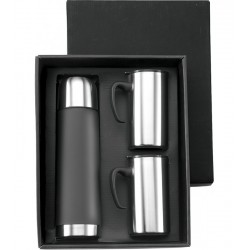 Termos inox cu 2 cani Garp Termos inox cu 2 cani Garp