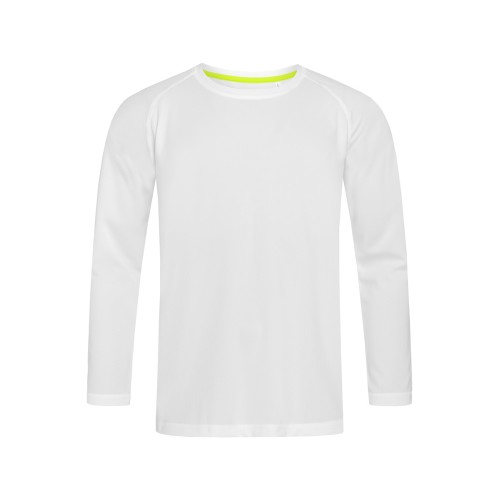Tricou cu maneca lunga Stedman Active - Alb