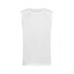 Tricou fara maneci Stedman Active - Alb Tricou fara maneci Stedman Active - Alb