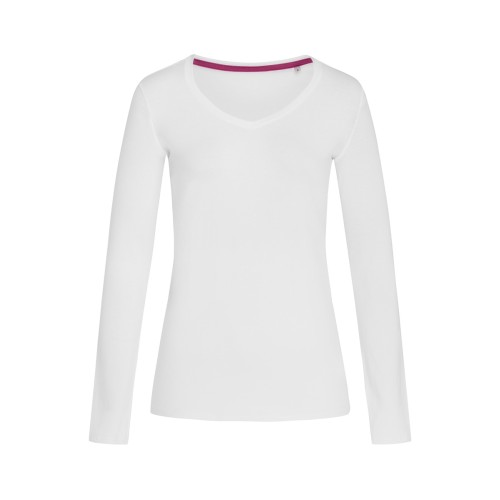 Tricou maneca lunga Stedman Claire - Alb