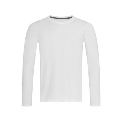Tricou maneca lunga Stedman Clive  - Alb