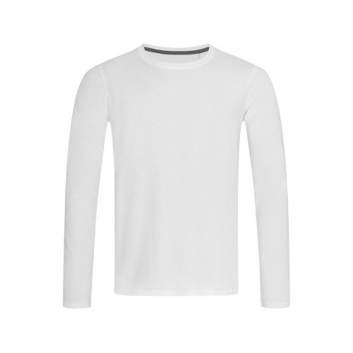 Tricou maneca lunga Stedman Clive  - Alb