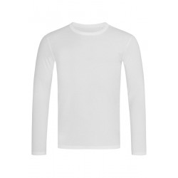 Tricou maneca  lunga Stedman Morgan - Alb