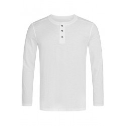 Tricou maneca lunga Stedman Shawn- Alb