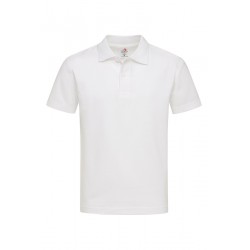 Tricou Polo Junior Stedman - Alb Tricou Polo Junior Stedman - Alb