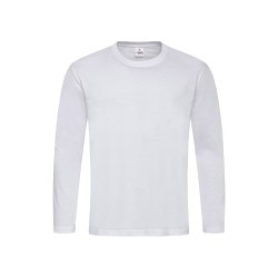 Tricou polo  maneca lunga Stedman Clasic - Alb