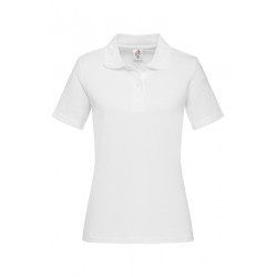 Tricou Polo Stedman dama - Alb