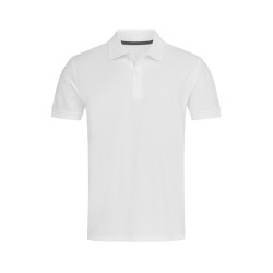 Tricou Polo Stedman Hendry- Alb