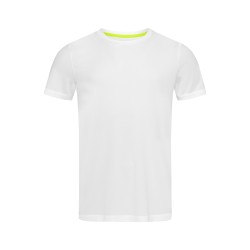Tricou Stedman Active Crew Alb