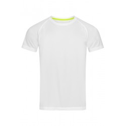 Tricou Stedman Active Raglan - Alb Tricou Stedman Active Raglan - Alb