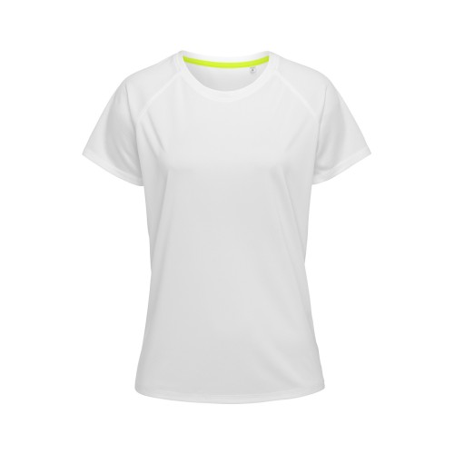 Tricou Stedman Active Raglan dama - Alb