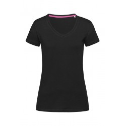 Tricou Stedman Claire cu guler  V Tricou Stedman Claire cu guler  V