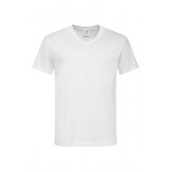 Tricou Stedman Clasic V  - Alb