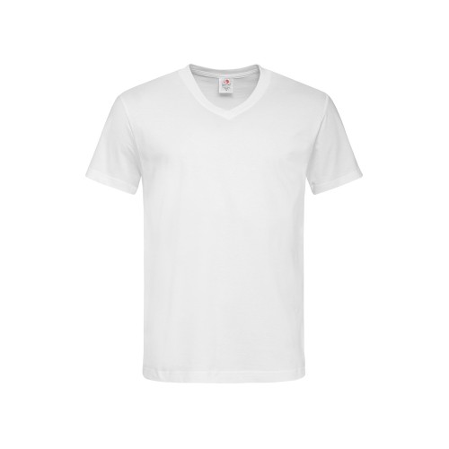 Tricou Stedman Clasic V  - Alb