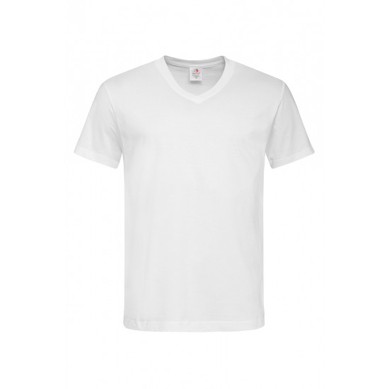 Tricou Stedman Clasic V  - Alb