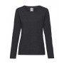 Tricou Valueweight maneca lunga Fruit of the Loom dama