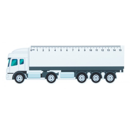 Rigla plastic 15 cm Trucker Rigla plastic 15 cm Trucker