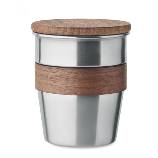 Pahar inox Plateado