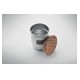 Pahar inox Plateado