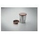 Pahar inox Plateado