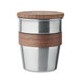 Pahar inox Plateado