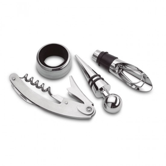 Set de vin in cutie metalica Terena