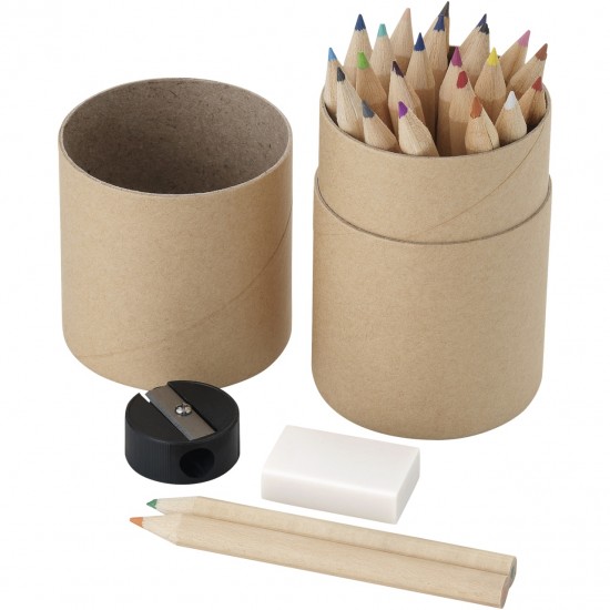 Set creioane colorate Woodby Set creioane colorate Woodby